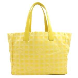 CHANEL Yellow Tote Bag